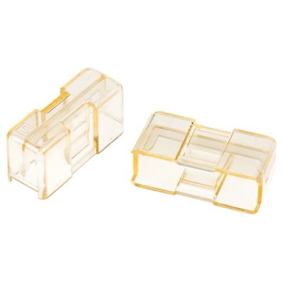 Schurter UHB Series Thermoplastic Base Mount Fuse Holder Cover 5 x 20 mm, 26.2mm Length, 13.2mm Height 337-1327