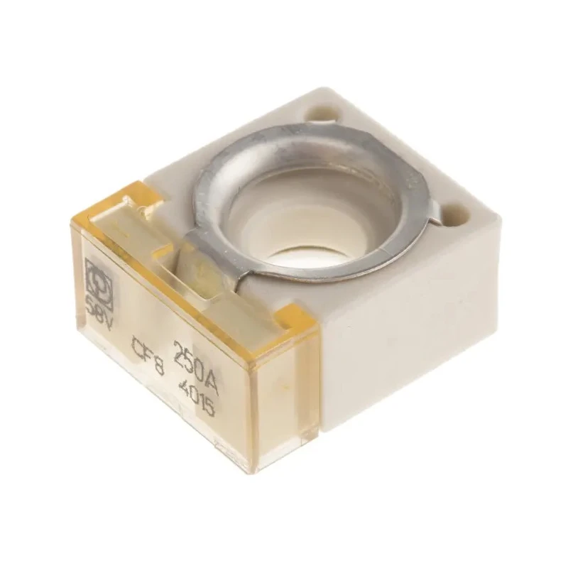 Littelfuse 250A Grey, White Car Fuse 58V DC Ceramic Body 23.5mm x 20mm x 11.5mm CF8 Series 155.0892.6251