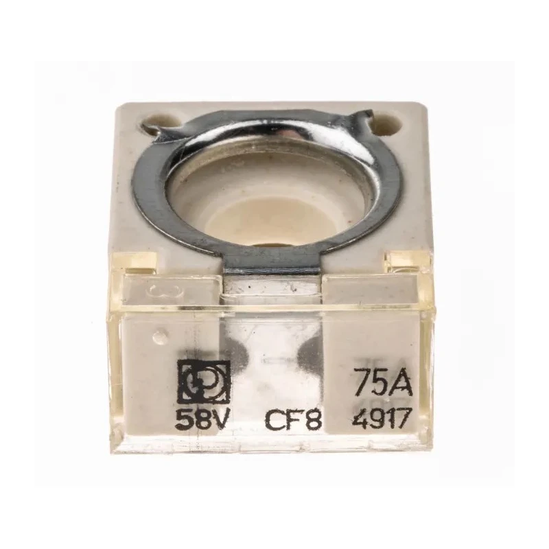 Littelfuse 75A White Grey Ceramic Car Fuse 58V DC CF8 Series 155.0892.5751