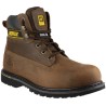 CAT Holton Brown Steel Toe Capped Men's Safety Boots Size UK 8 EU 42 P708025