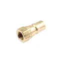 Parker Brass Hydraulic Quick Connect Coupling Female G 1/8 in, 1000 psi BH1-61-BSPP