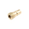Parker Brass Hydraulic Quick Connect Coupling Female G 1/8 in, 1000 psi BH1-61-BSPP