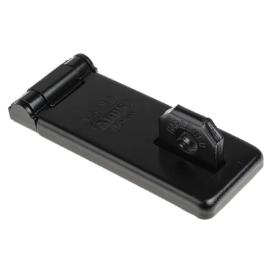 ABUS Steel Hasp & Staple, 15 mm Staple Hole Diameter, 6 mm Width, 150 mm Length XR0125