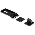 ABUS Steel Hasp & Staple, 15 mm Staple Hole Diameter, 6 mm Width, 150 mm Length XR0125