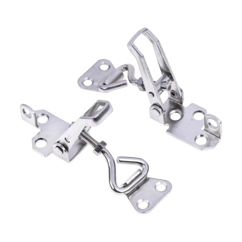 RS PRO Stainless Steel Adjustable Toggle Latch 75 mm Length 27 mm Width 17 mm Depth 339-9218