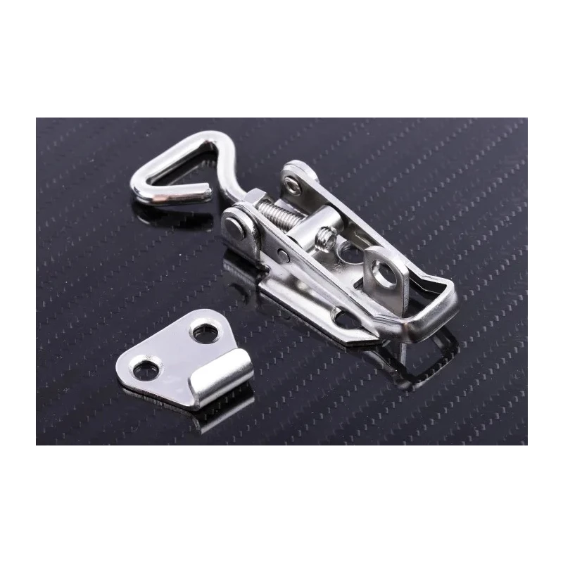 RS PRO Stainless Steel Adjustable Toggle Latch 75 mm Length 27 mm Width 17 mm Depth 339-9218