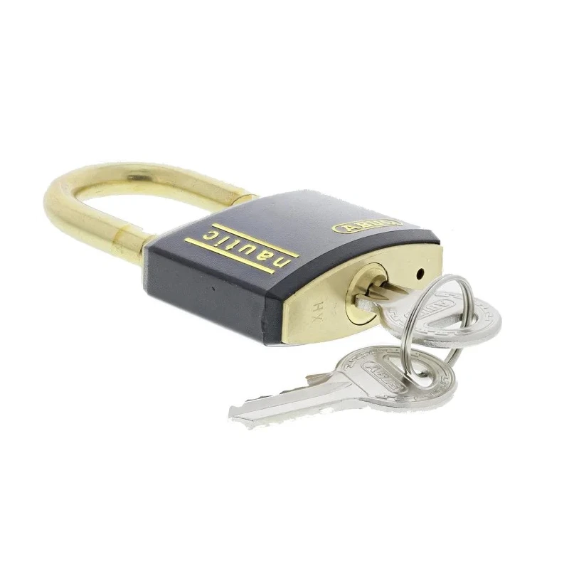 ABUS Weatherproof Brass Safety Padlock with 6 mm Shackle Diameter, 40 mm Body XR0084 40