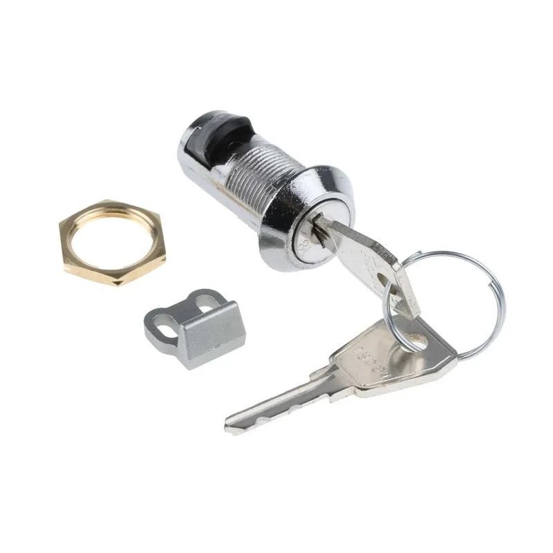 Euro-Locks a Lowe & Fletcher group Company Die Cast Slam Lock, 20 mm Panel-to-Tongue, Chrome Finish 5836002