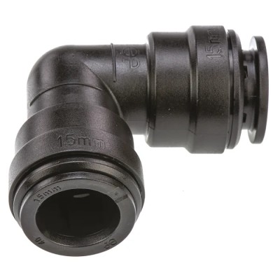 JG Speedfit 90° Push-in Plastic Pipe Fitting Elbow PM0315E