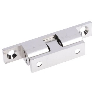 Steinbach & Vollman Nickel Brass Ball Catch 70mm Length 12.5mm Width 4mm Hole Size 341-0371