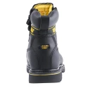 CAT Holton Black Steel Toe Capped Men's Safety Boots, Lace Up Closure, Heat Resistant Sole, Size UK 10 EU 44 P708026