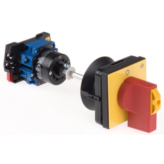 Kraus & Naimer 4-Pole Surface Isolator Switch 3 Phase 20A 5.5 kW IP65 