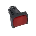 Schneider Electric Harmony XB6 Series Red Rectangular Latching Push Button Head 16 mm Cutout IP65 ZB6DF4
