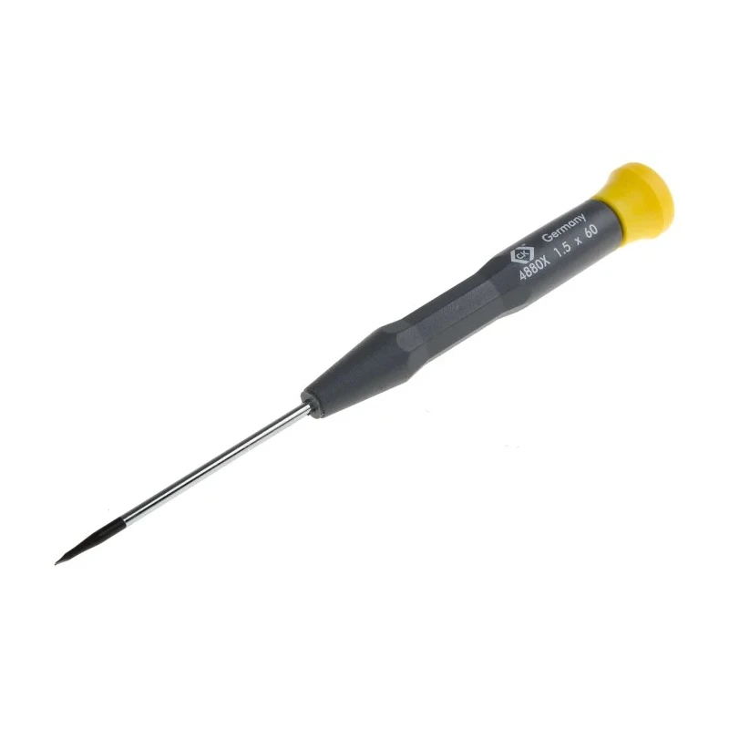 CK Precision Screwdriver with 60 mm Chrome Vanadium Steel Blade, 157 mm Overall Length T4880X 15