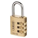 ABUS Steel and Brass Weatherproof Combination Padlock 5mm Shackle Diameter 30mm Body XR0165 30