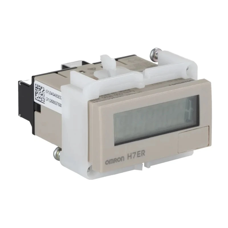 Omron Industrial Automation 4 Digit LCD Counter, Flush Mount, Digit Height 8.6mm H7ER