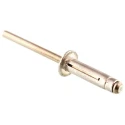 POP Aluminium Blind Rivet 4.97 mm Diameter 19.8 mm Length Dome Head Plain Finish ACD612ASM