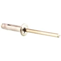 POP Aluminium Blind Rivet 4.97 mm Diameter 19.8 mm Length Dome Head Plain Finish ACD612ASM