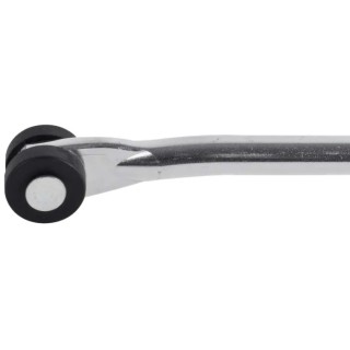 Steinbach & Vollman Keyless Extension Rod with Plastic Rollers, Zinc and Passivated Steel, 1-Meter Length 348-7090