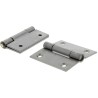 Pinet Stainless Steel Butt Hinge with Removable Pin Screw Fixing 60mm x 60mm x 2mm 330-8290