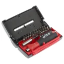 Wiha Security Bit Set 27-Piece with Hexagon BO, Spanner, Torx BO, Tri-Wing Tips 25 mm 09393