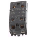 MK Electric 1 Way White 20A Grid Plus Series Switch Insert Module K4917 WHI
