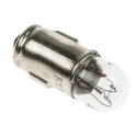 RS PRO BA7S Indicator Light Clear 12V 100mA 5000h Lifespan T6.8 Lamp BA7S Model BA7S