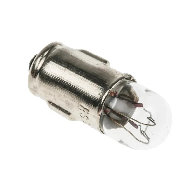 RS PRO BA7S Indicator Light Clear 12V 100mA 5000h Lifespan T6.8 Lamp BA7S Model BA7S