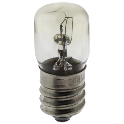 RS PRO Incandescent Indicator Light Clear BA15D Base 24V 5W, 200mA, 3000h Lifespan BA15D