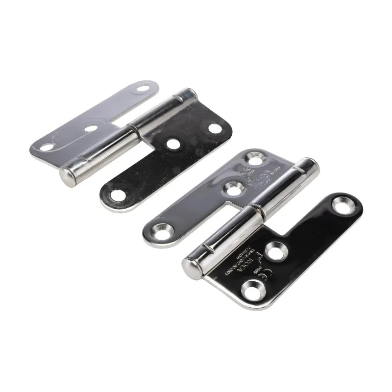 ROCA Electro Polished 316 Stainless Steel Vertical Lift Off Hinge Screw Fixing 98mm x 82mm x 2.5mm 93 13 16
