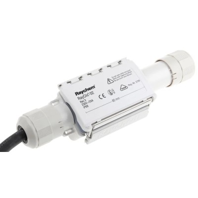Chemelex Trace Heating Connection Kit 47 mm x 240 mm x 64 mm, Operating Temperature -15 °C to 85 °C CE-02