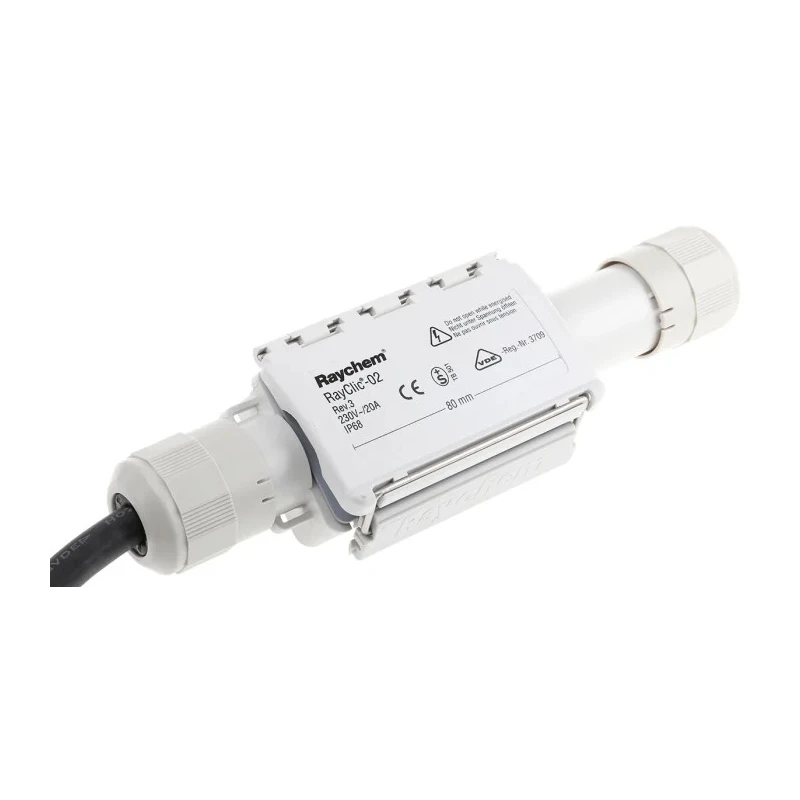 Chemelex Trace Heating Connection Kit 47 mm x 240 mm x 64 mm, Operating Temperature -15 °C to 85 °C CE-02