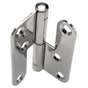 ROCA Electro Polished 316 Stainless Steel Vertical Lift Off Hinge Screw Fixing 98mm x 82mm x 2.5mm 93 13 16