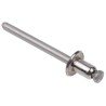 POP Stainless Steel Blind Rivet, 4.8 mm Diameter, 7.6 mm Length, Dome Head SSD62SSBS