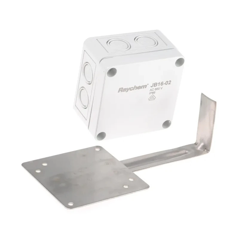 Chemelex Trace Heating Junction Box Kit JB16-02, Temperature-Resistant Termination Box with Support Bracket, Germany Origin