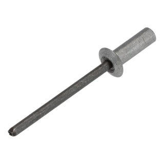 POP Aluminium Blind Rivet, 4 mm Diameter, 12.5 mm Length, Steel Mandrel, Model AD510SB