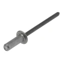 POP Aluminium Blind Rivet, 4 mm Diameter, 12.5 mm Length, Steel Mandrel, Model AD510SB