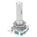 Alps Alpine 15 ppr Pulse Incremental Mechanical Rotary Encoder with 6 mm Slot Shaft, Quadrature, Through Hole EC11B152420G