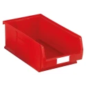 RS PRO Polypropylene Storage Bin, 510 mm x 315 mm x 200 mm, Red 350-5845