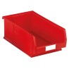 RS PRO Polypropylene Storage Bin, 510 mm x 315 mm x 200 mm, Red 350-5845