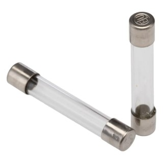SIBA Cartridge Fuse 500mA Fast Acting Glass Body 5 x 30 mm 500V AC 171530.0,5