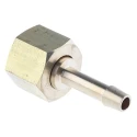 RS PRO Brass Hose Connector 6.35 mm ID 3/8 in BSP 362-6920