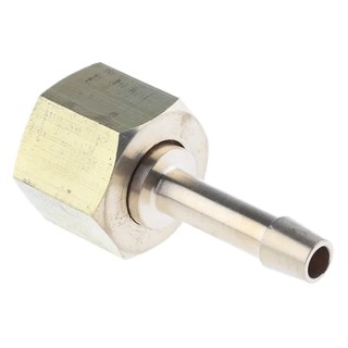 RS PRO Brass Hose Connector 6.35 mm ID 3/8 in BSP 362-6920