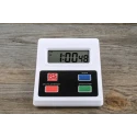 RS PRO White Digital Desktop Timer 23 h, Battery Powered ABS Case 365-6230
