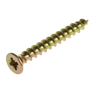 RS PRO Pozidriv Countersunk Steel Wood Screw, Passivated Zinc Plated, 3 mm Thread 25 mm Length 263-1814