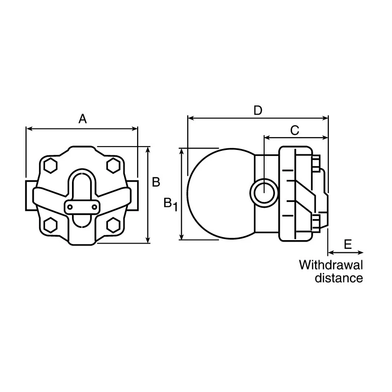 Spirax Sarco 14 Bar Iron Thermostatic Steam Trap 1458800