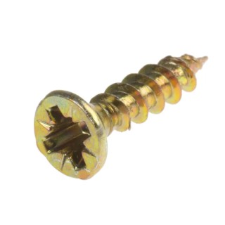 RS PRO Pozidriv Countersunk Steel Wood Screw 3.5 mm Thread 16 mm Length 263-1820