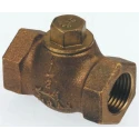 Spirax Sarco Bronze Threaded Check Valve 1 in, Female Inlet & Outlet, 14 bar, 250°C Maximum Operating Temperature 293300