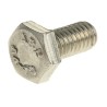 RS PRO Plain Stainless Steel Hex Bolt M4 x 8 mm DIN 933 316 A4 Stainless Steel 263-2104