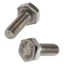RS PRO Plain Stainless Steel Hex Bolt M4 x 12 mm DIN 933 316 A4 Stainless Steel 263-2126